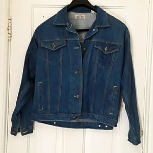 JEAN JACKET PRE WASHED DEMIM  MEDIUM